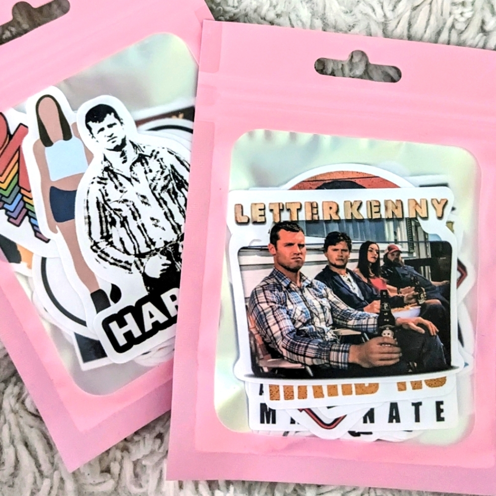 Letterkenny grab bag of 25 stickers